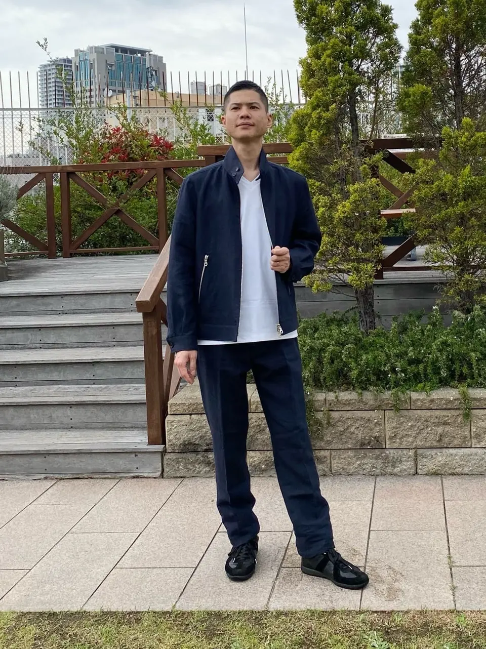 JOSEPH HOMME 吉宮 コーディネート画像