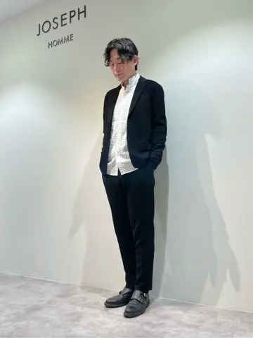 JOSEPH HOMME 佐藤健人 コーディネート画像