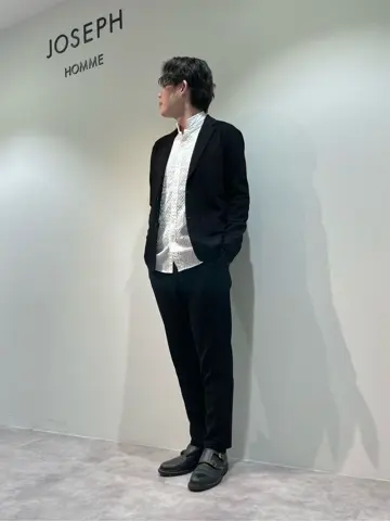 JOSEPH HOMME 佐藤健人 コーディネート画像