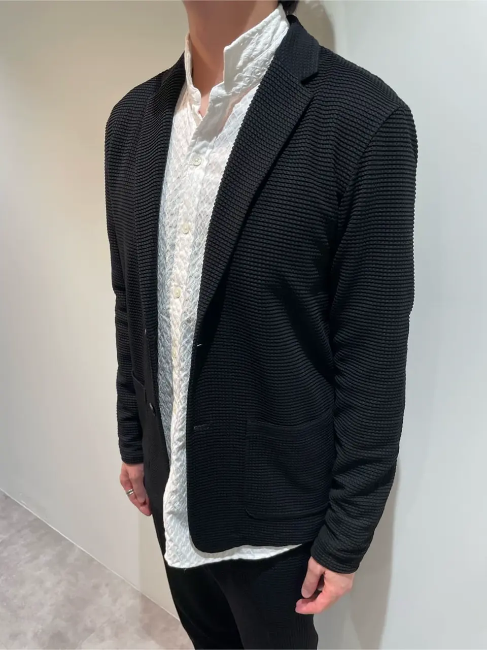 JOSEPH HOMME 佐藤健人 コーディネート画像