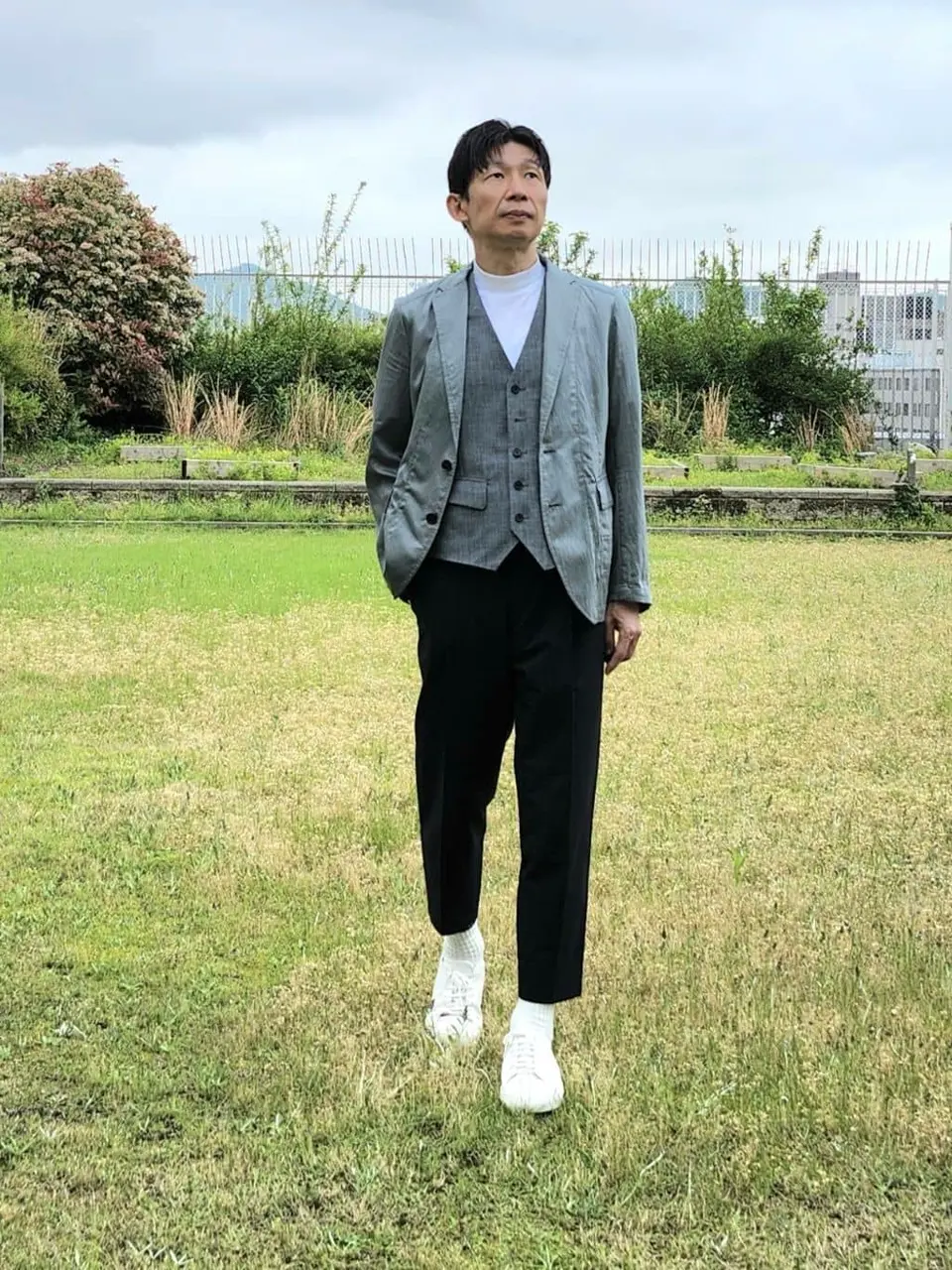 JOSEPH HOMME 泉 コーディネート画像