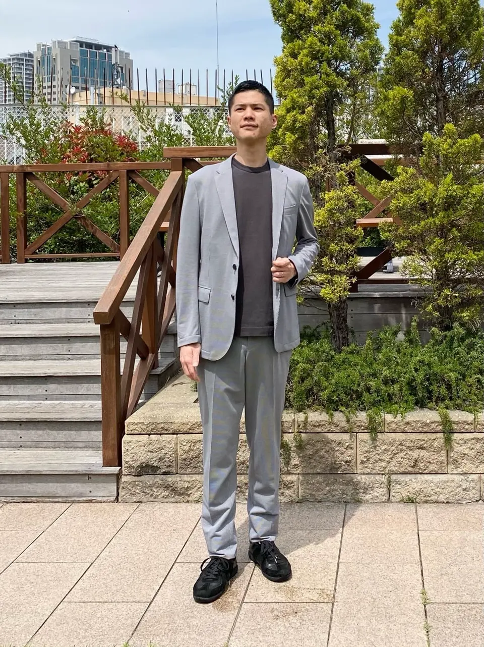 JOSEPH HOMME 吉宮 コーディネート画像