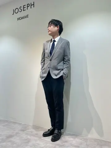 JOSEPH HOMME 佐藤健人 コーディネート画像