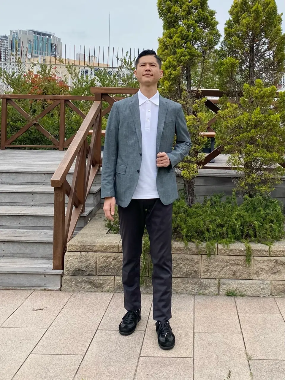 JOSEPH HOMME 吉宮 コーディネート画像