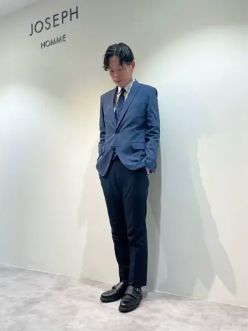 JOSEPH HOMME 佐藤健人 コーディネート画像
