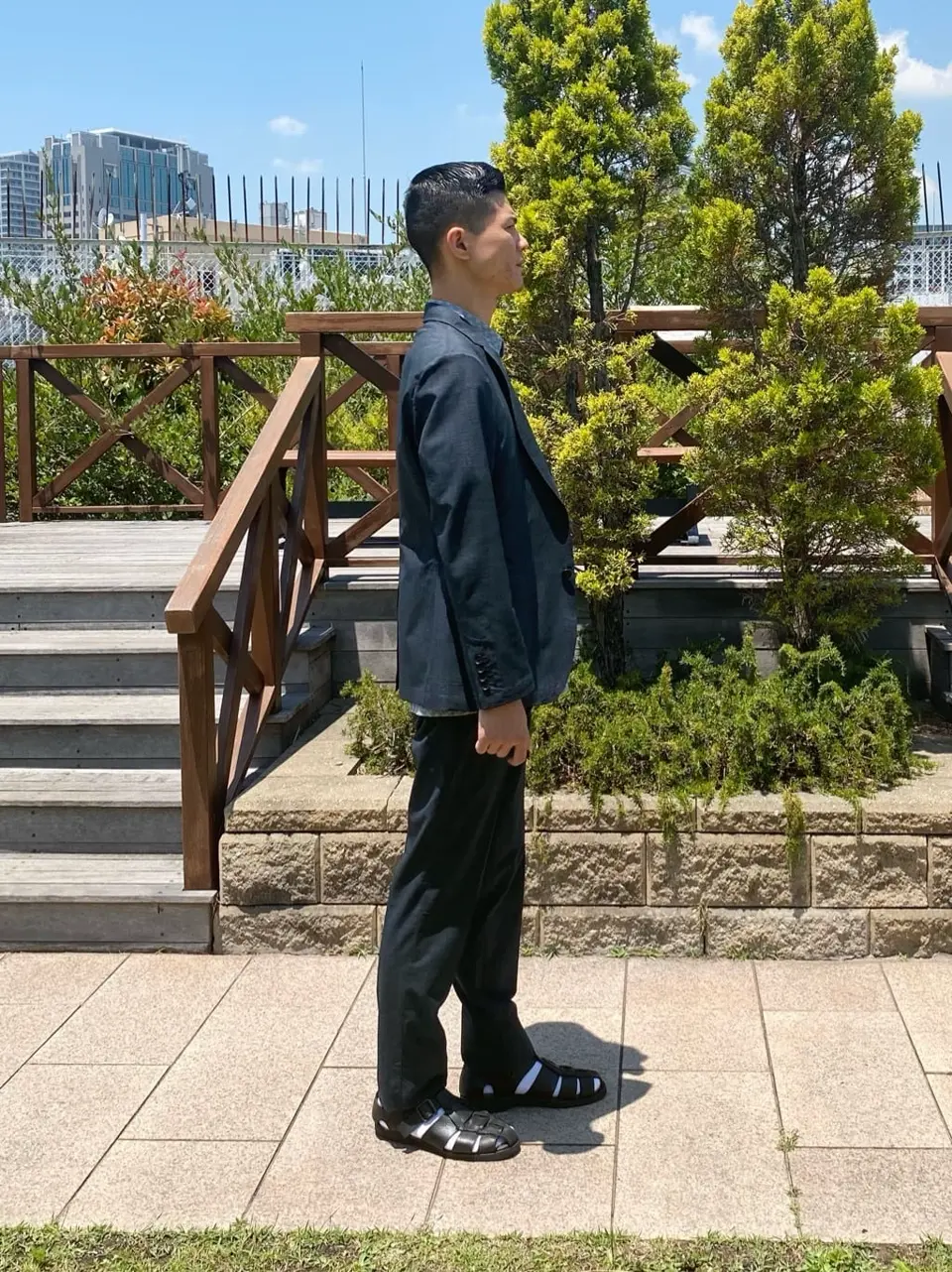 JOSEPH HOMME 吉宮 コーディネート画像