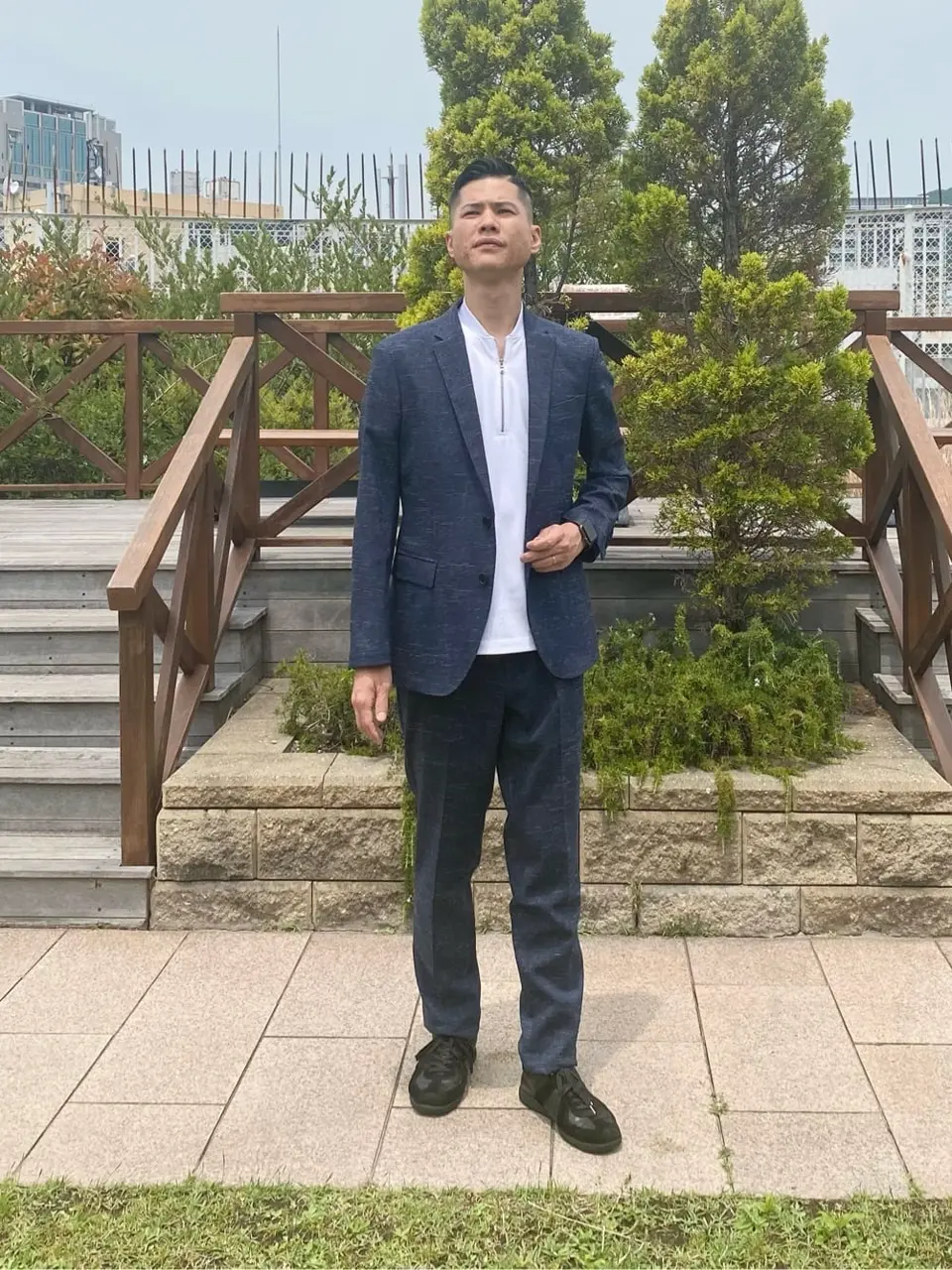 JOSEPH HOMME 吉宮 コーディネート画像