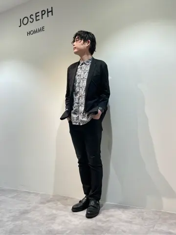 JOSEPH HOMME 佐藤健人 コーディネート画像