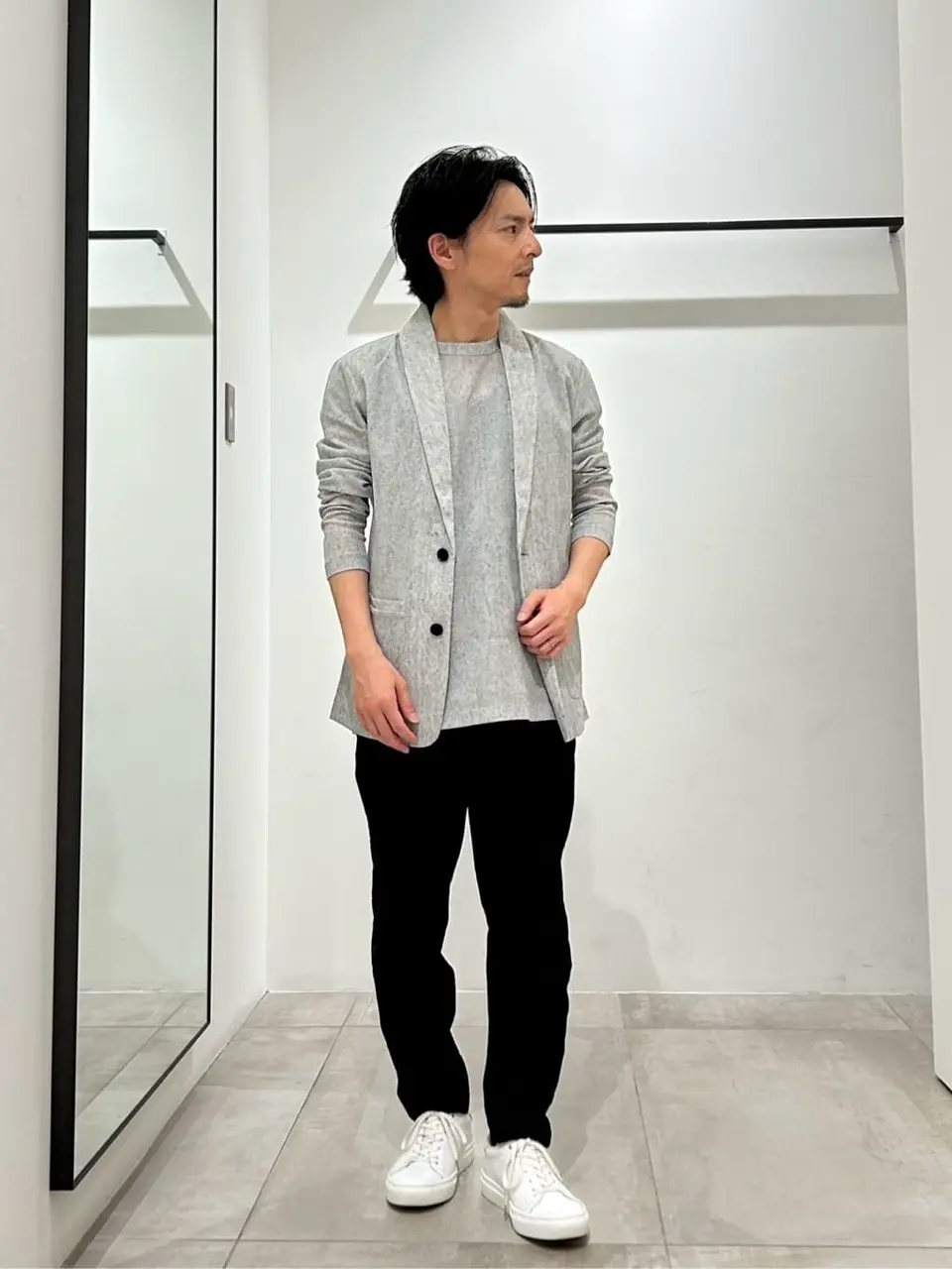 JOSEPH HOMME 鈴木 コーディネート画像