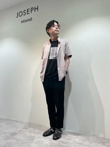 JOSEPH HOMME 佐藤健人 コーディネート画像