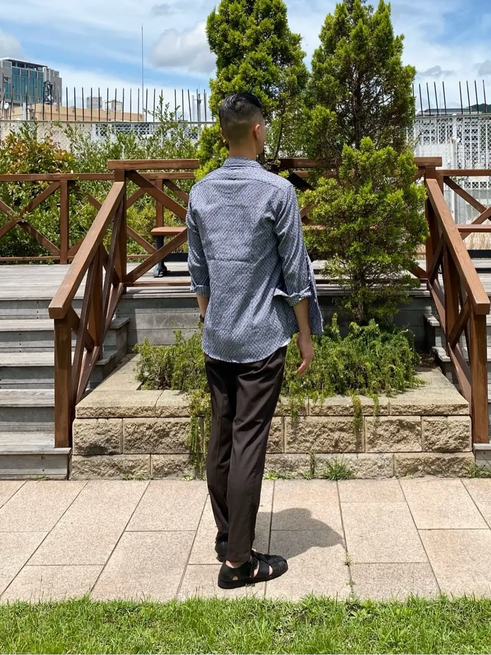 JOSEPH HOMME 吉宮 コーディネート画像