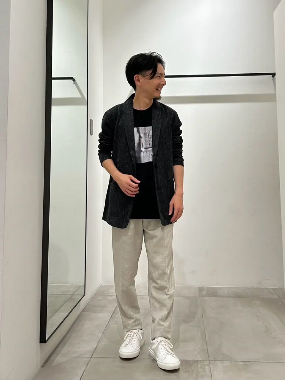 JOSEPH HOMME 鈴木 コーディネート画像