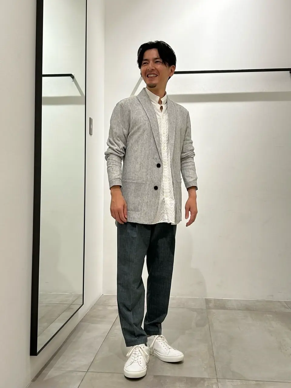 JOSEPH HOMME 鈴木 コーディネート画像