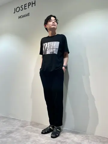 JOSEPH HOMME 佐藤健人 コーディネート画像