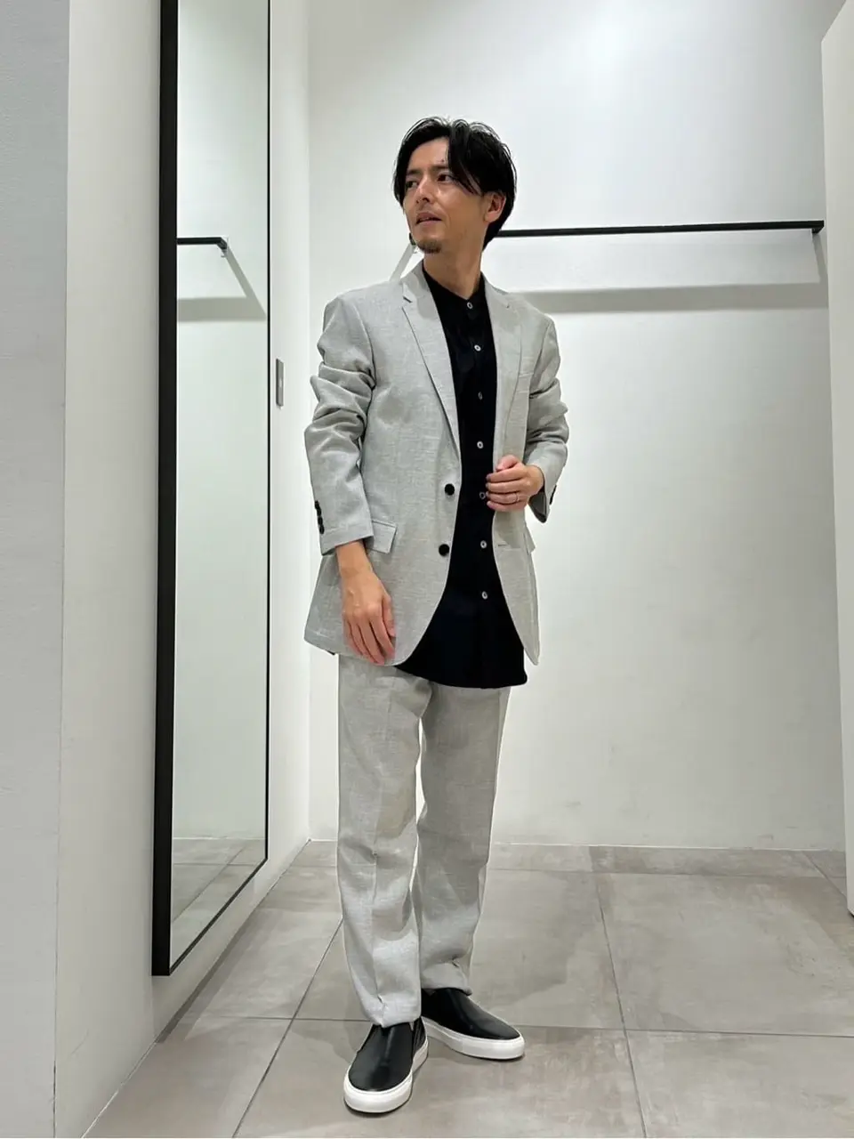 JOSEPH HOMME 鈴木 コーディネート画像