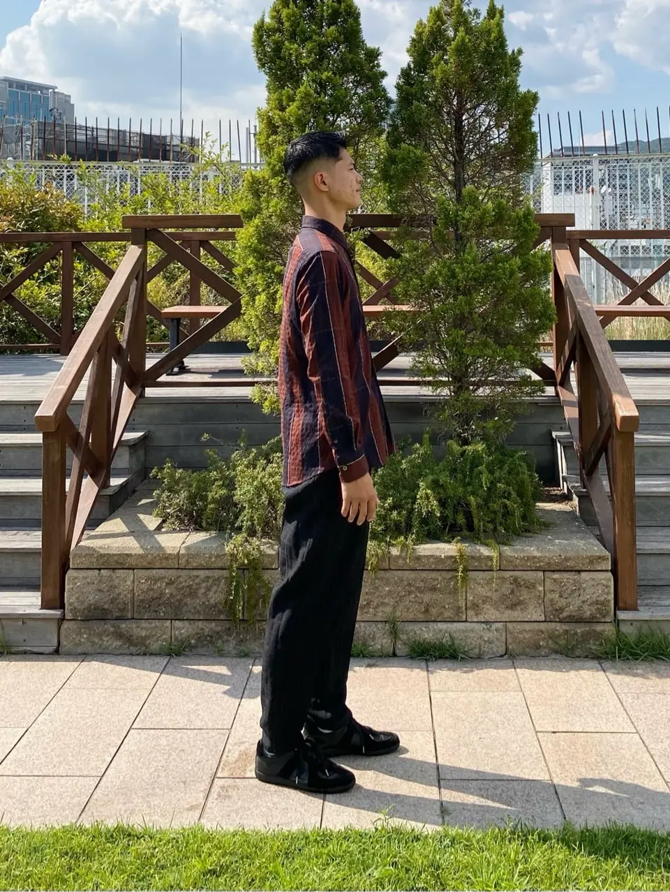 JOSEPH HOMME 吉宮 コーディネート画像