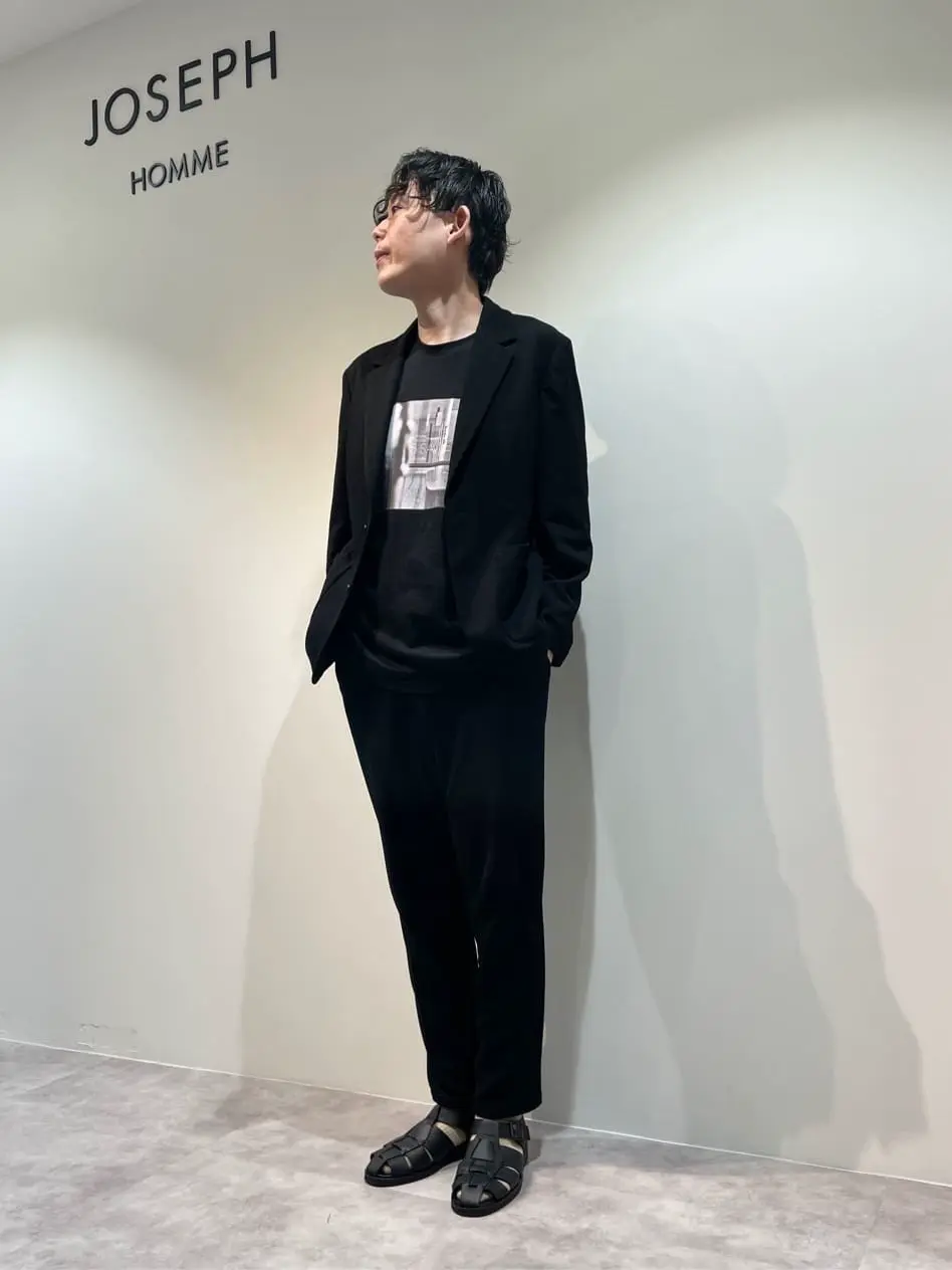 JOSEPH HOMME 佐藤健人 コーディネート画像
