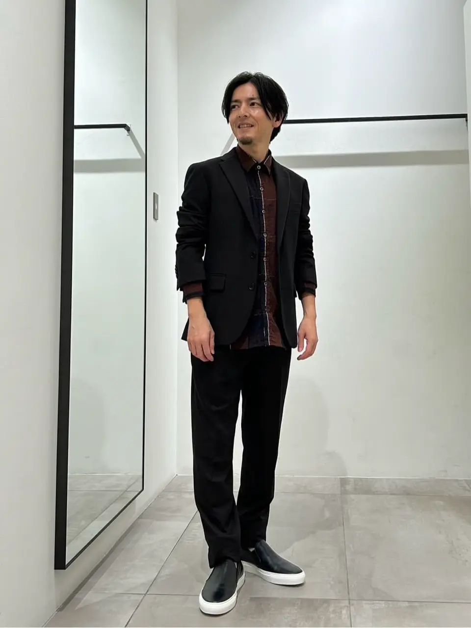 JOSEPH HOMME 鈴木 コーディネート画像