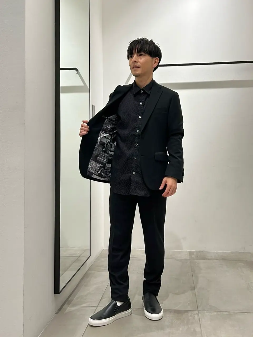 JOSEPH HOMME 鈴木 コーディネート画像