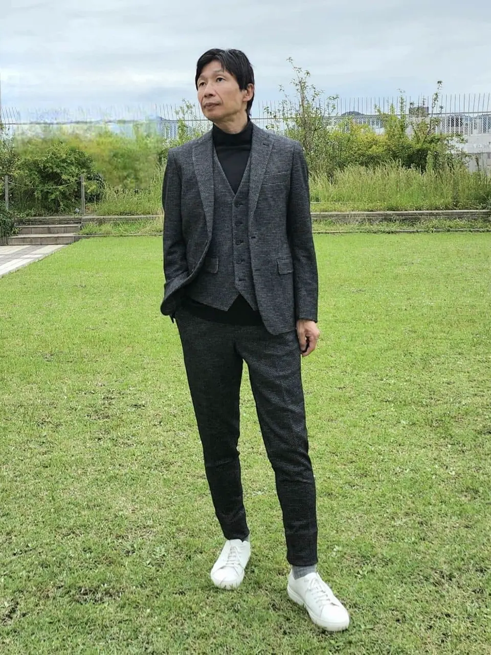 JOSEPH HOMME 泉 コーディネート画像