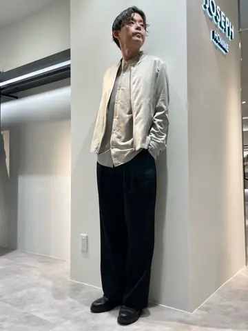 JOSEPH HOMME 佐藤健人 コーディネート画像