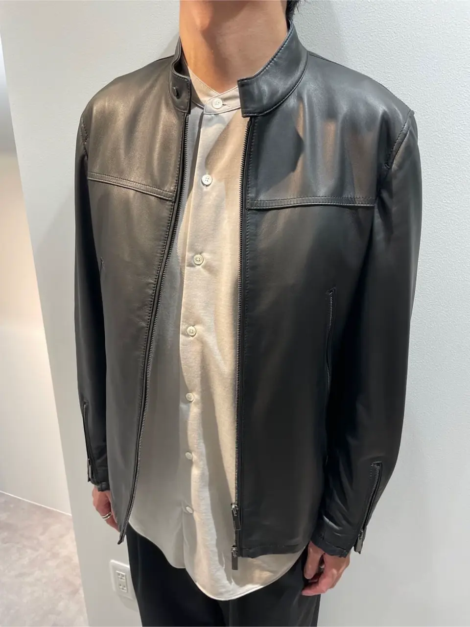 JOSEPH HOMME 佐藤健人 コーディネート画像