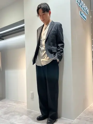 JOSEPH HOMME 佐藤健人 コーディネート画像