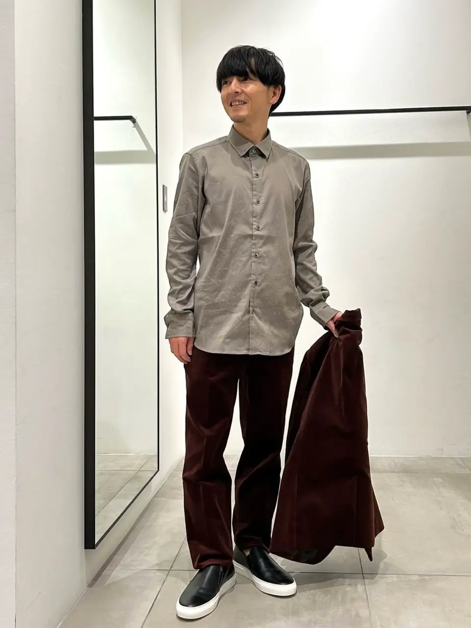 JOSEPH HOMME 鈴木 コーディネート画像