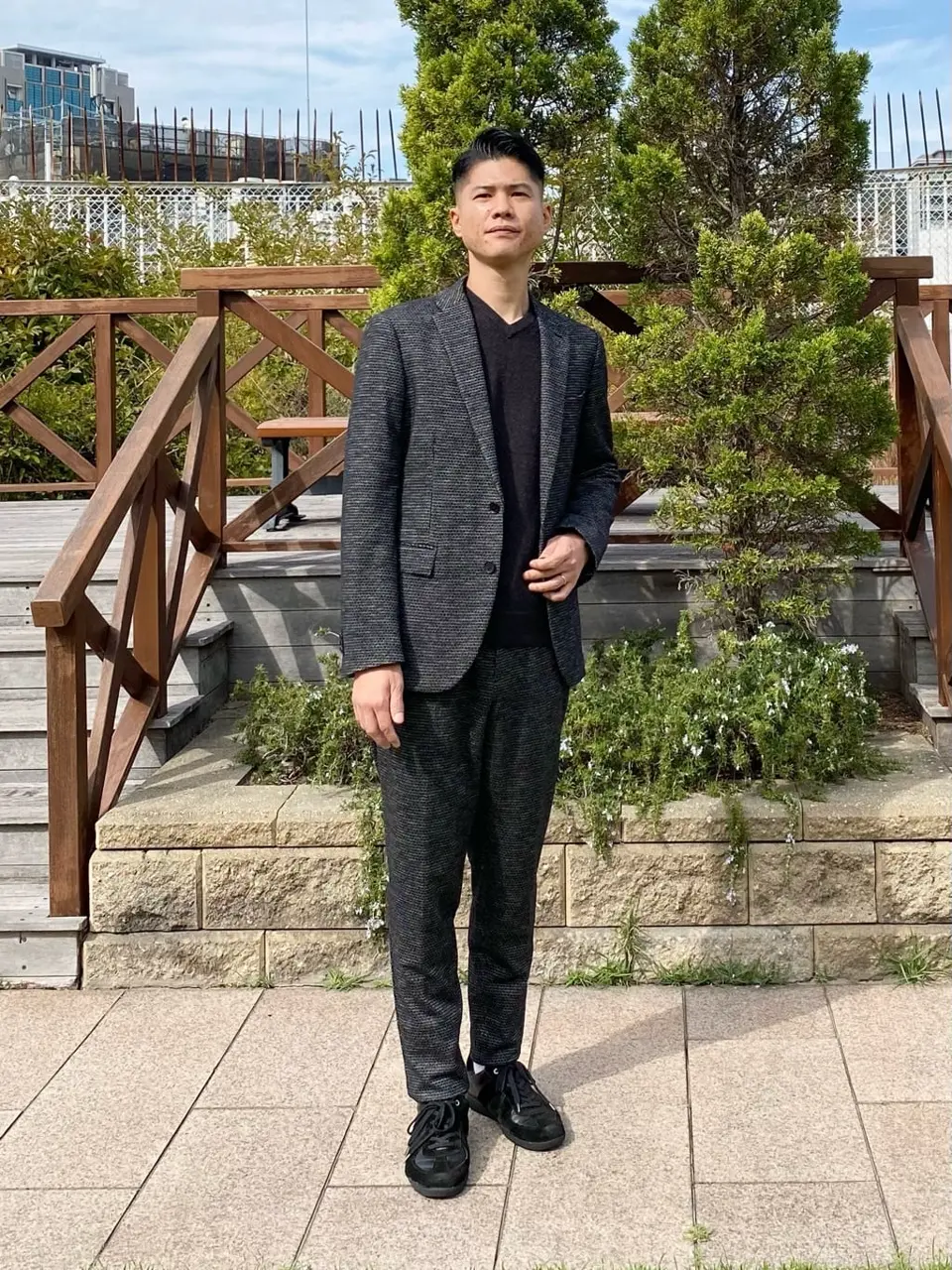 JOSEPH HOMME 吉宮 コーディネート画像