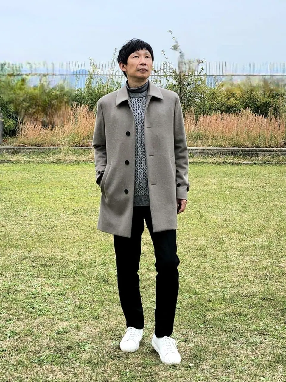 JOSEPH HOMME 泉 コーディネート画像