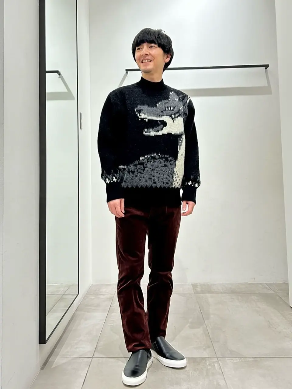 JOSEPH HOMME 鈴木 コーディネート画像