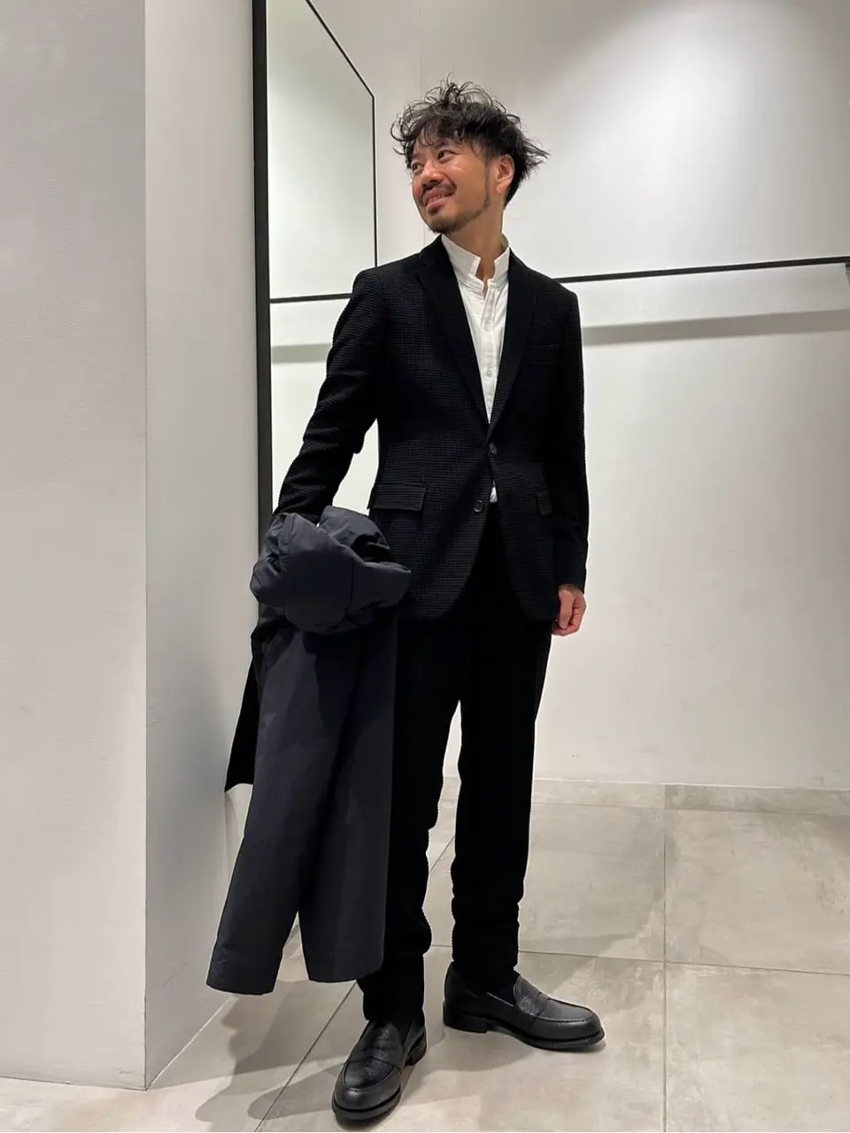 JOSEPH HOMME 中原 コーディネート画像