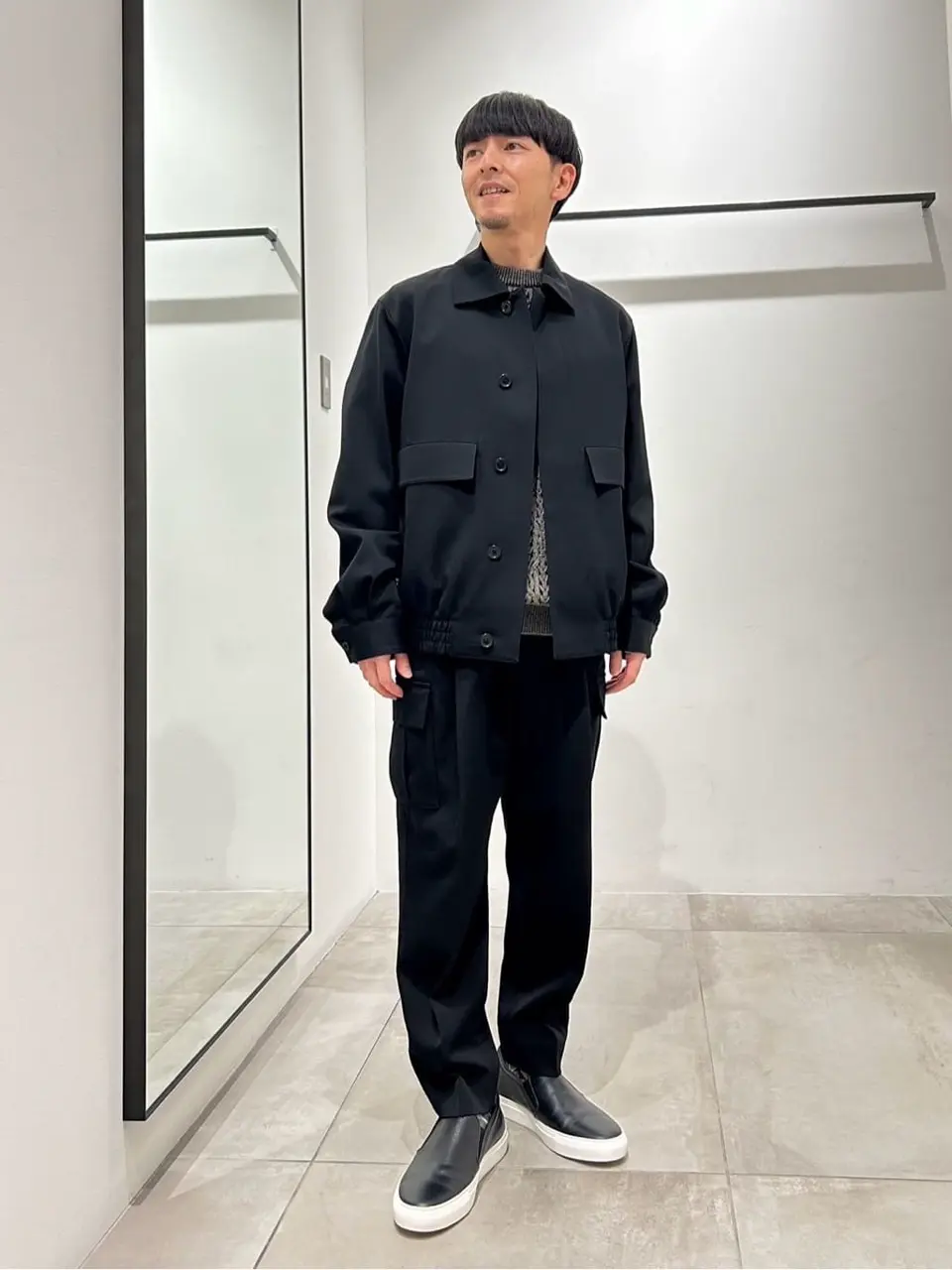 JOSEPH HOMME 鈴木 コーディネート画像