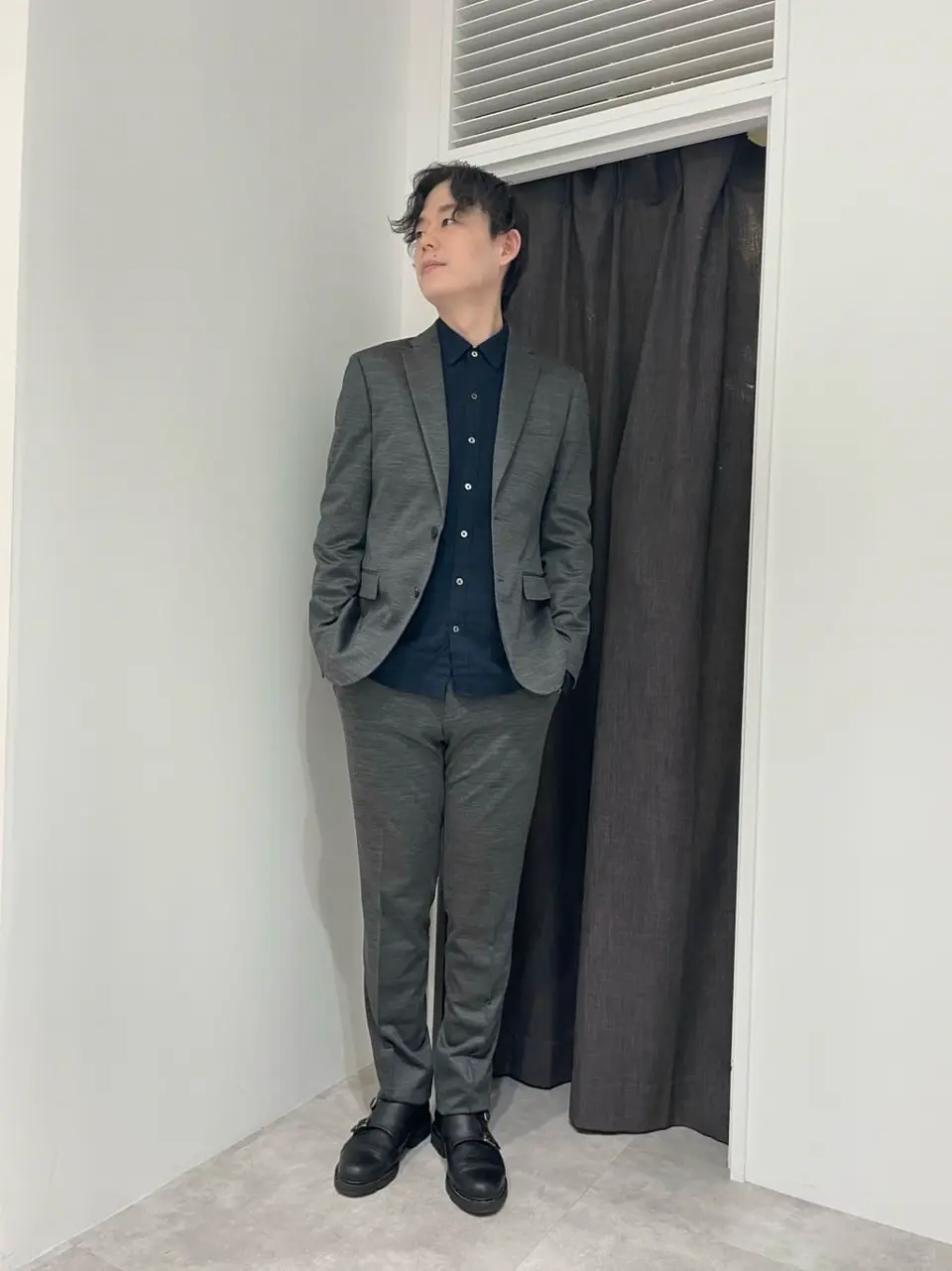 JOSEPH HOMME 佐藤健人 コーディネート画像