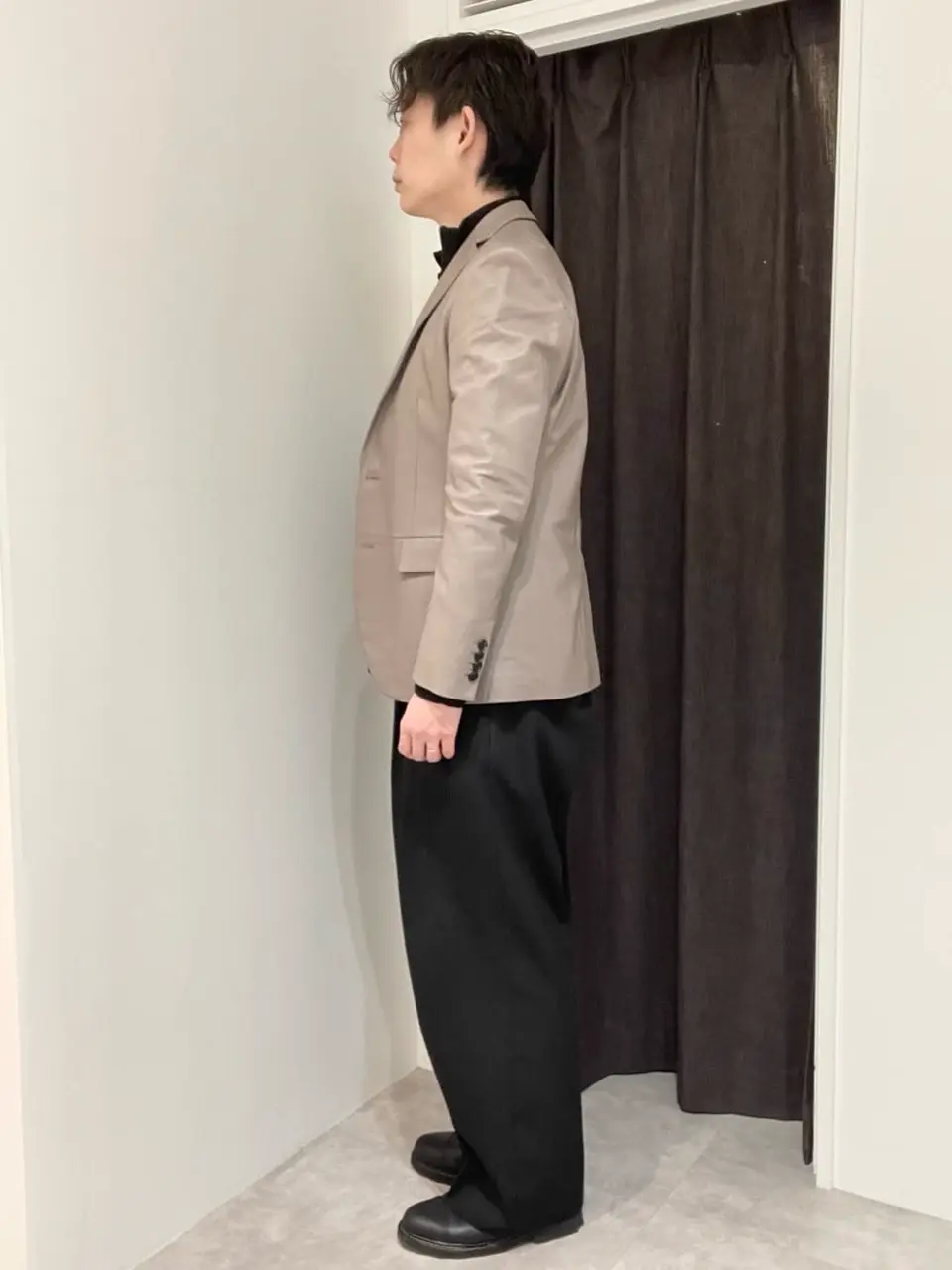 JOSEPH HOMME 佐藤健人 コーディネート画像