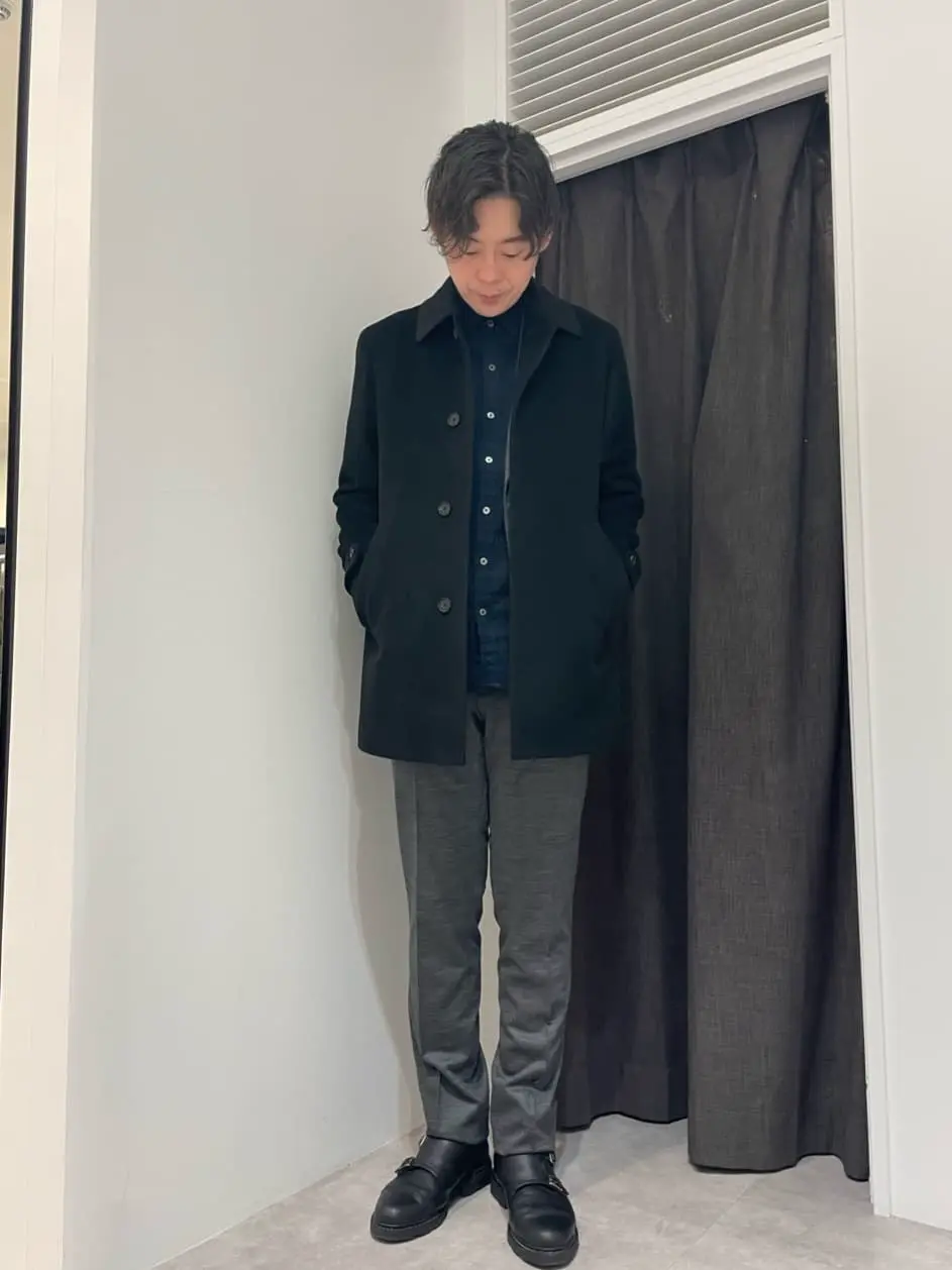 JOSEPH HOMME 佐藤健人 コーディネート画像