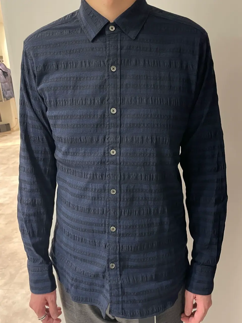 JOSEPH HOMME 佐藤健人 コーディネート画像