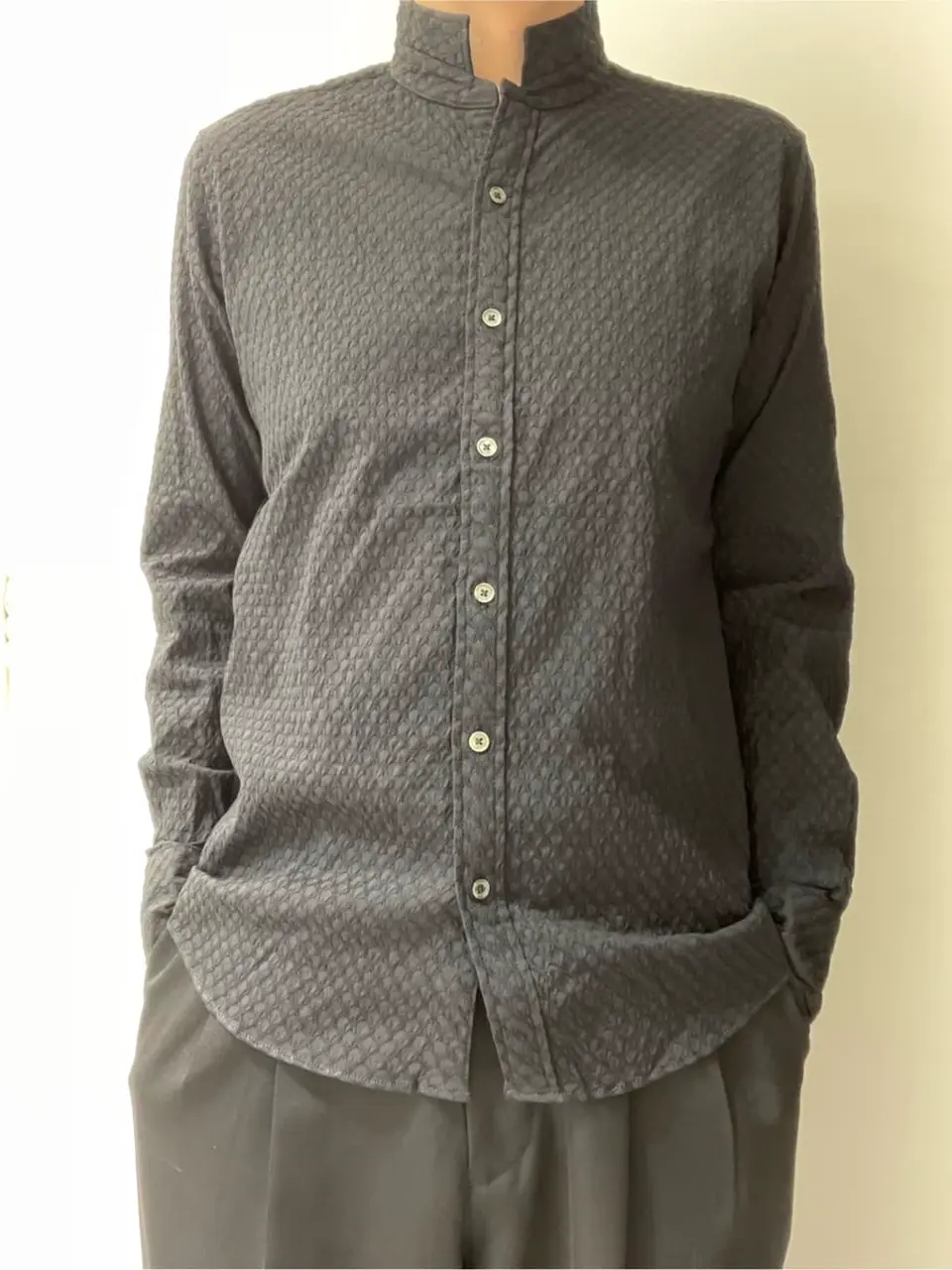 JOSEPH HOMME 佐藤健人 コーディネート画像