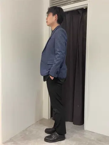 JOSEPH HOMME 佐藤健人 コーディネート画像