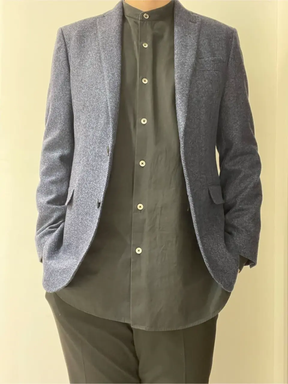 JOSEPH HOMME 佐藤健人 コーディネート画像