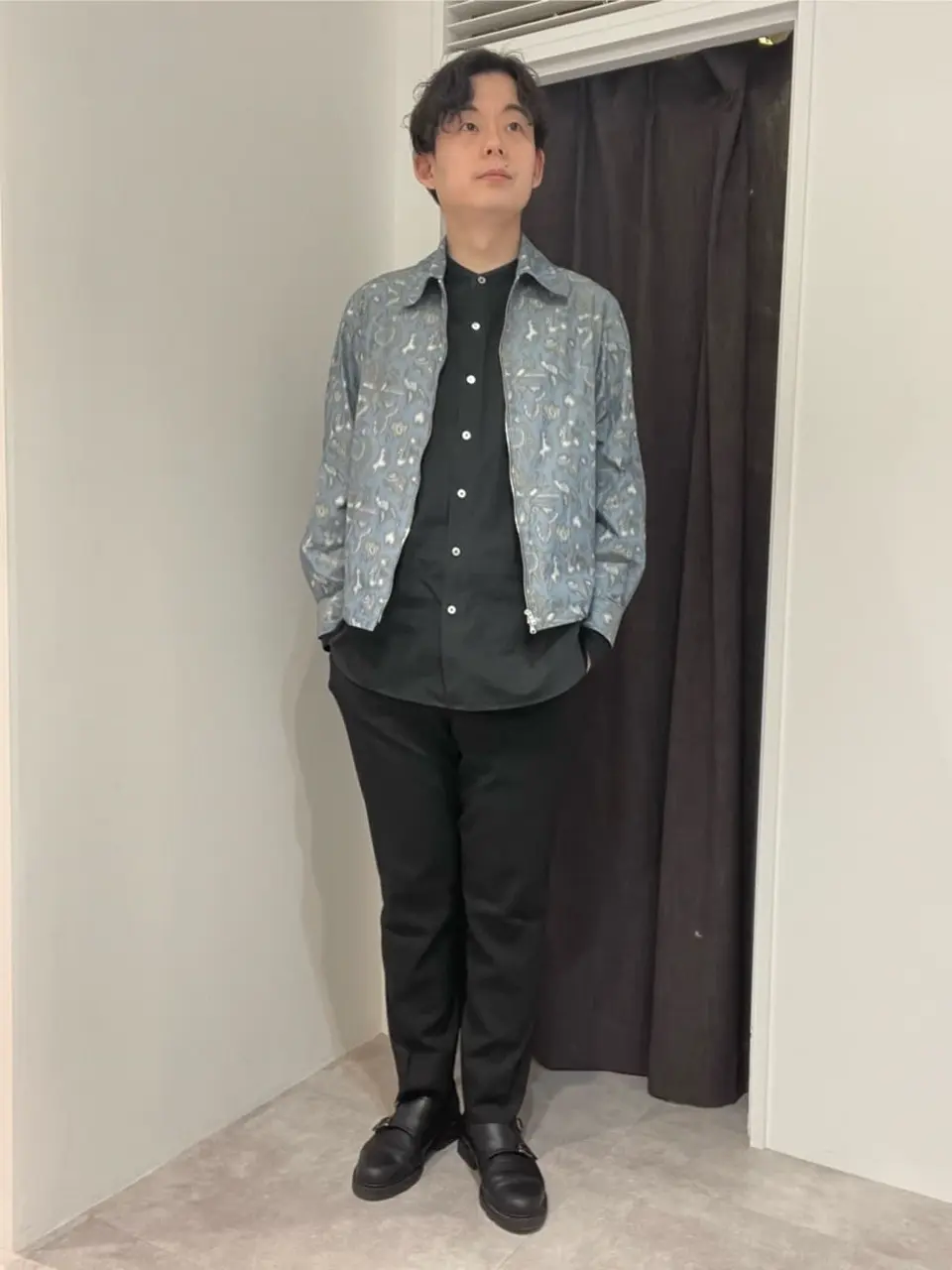 JOSEPH HOMME 佐藤健人 コーディネート画像