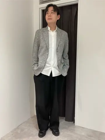 JOSEPH HOMME 佐藤健人 コーディネート画像