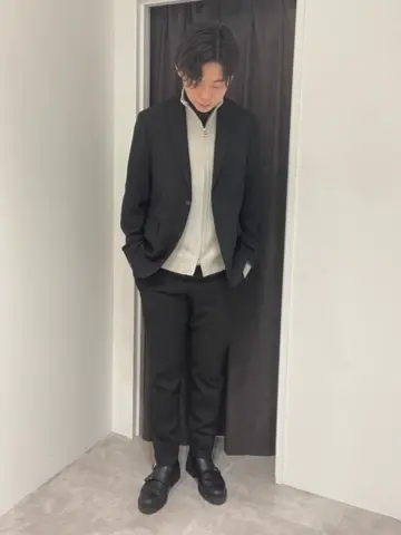 JOSEPH HOMME 佐藤健人 コーディネート画像