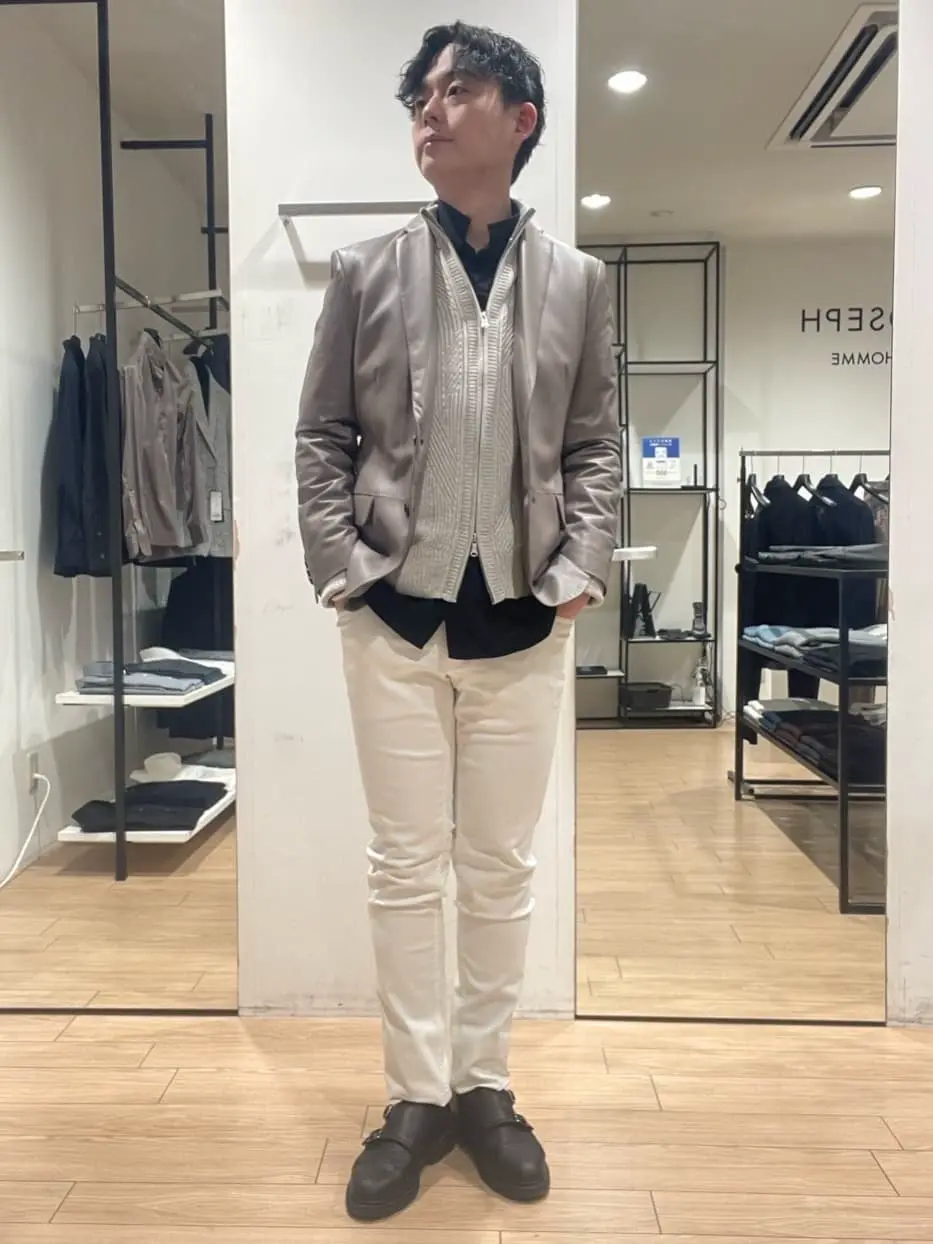 JOSEPH HOMME 佐藤健人 コーディネート画像