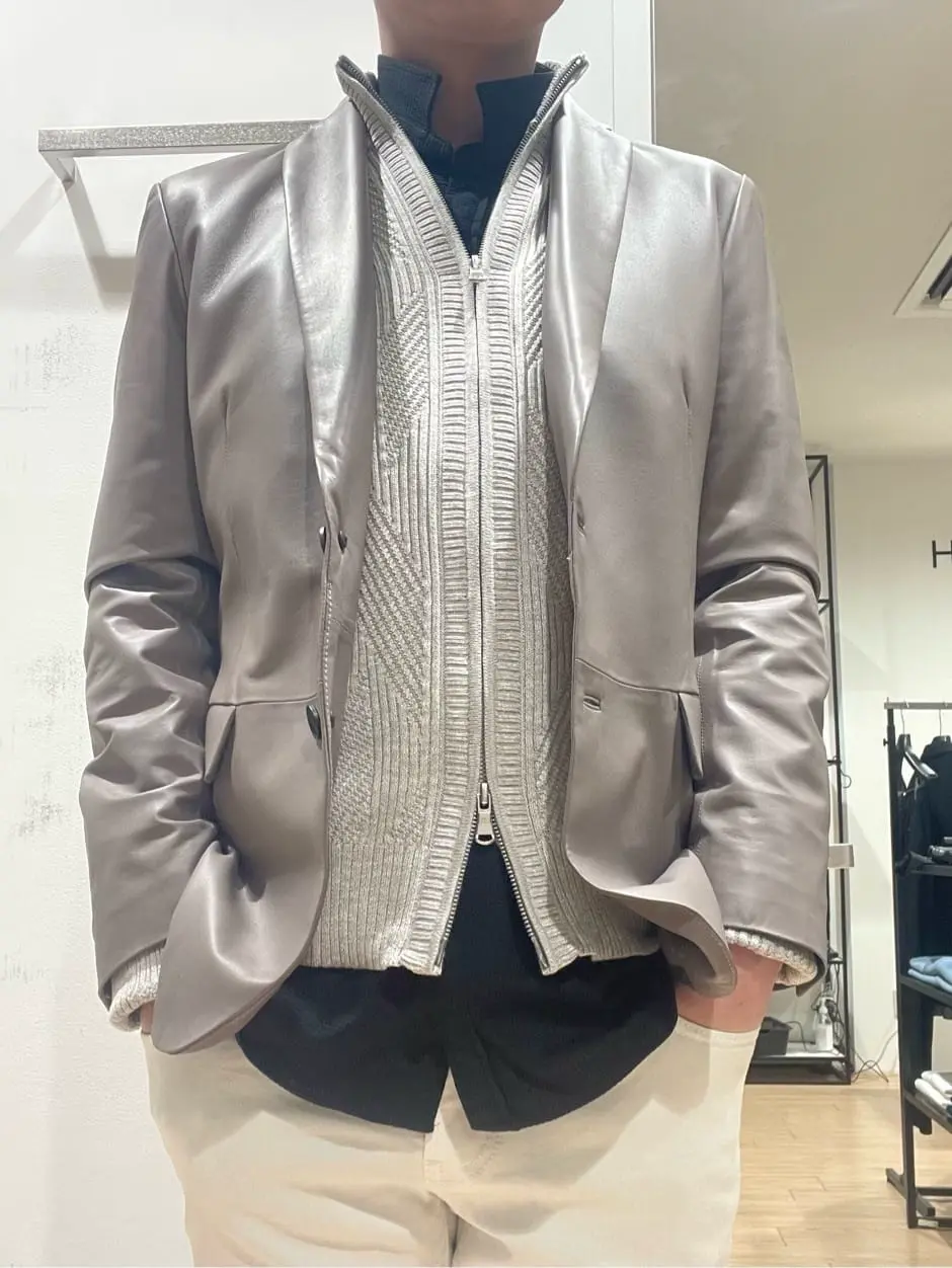 JOSEPH HOMME 佐藤健人 コーディネート画像