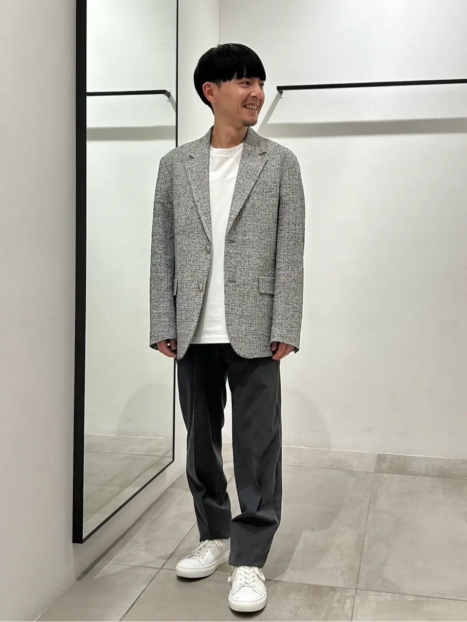 JOSEPH HOMME 鈴木 コーディネート画像