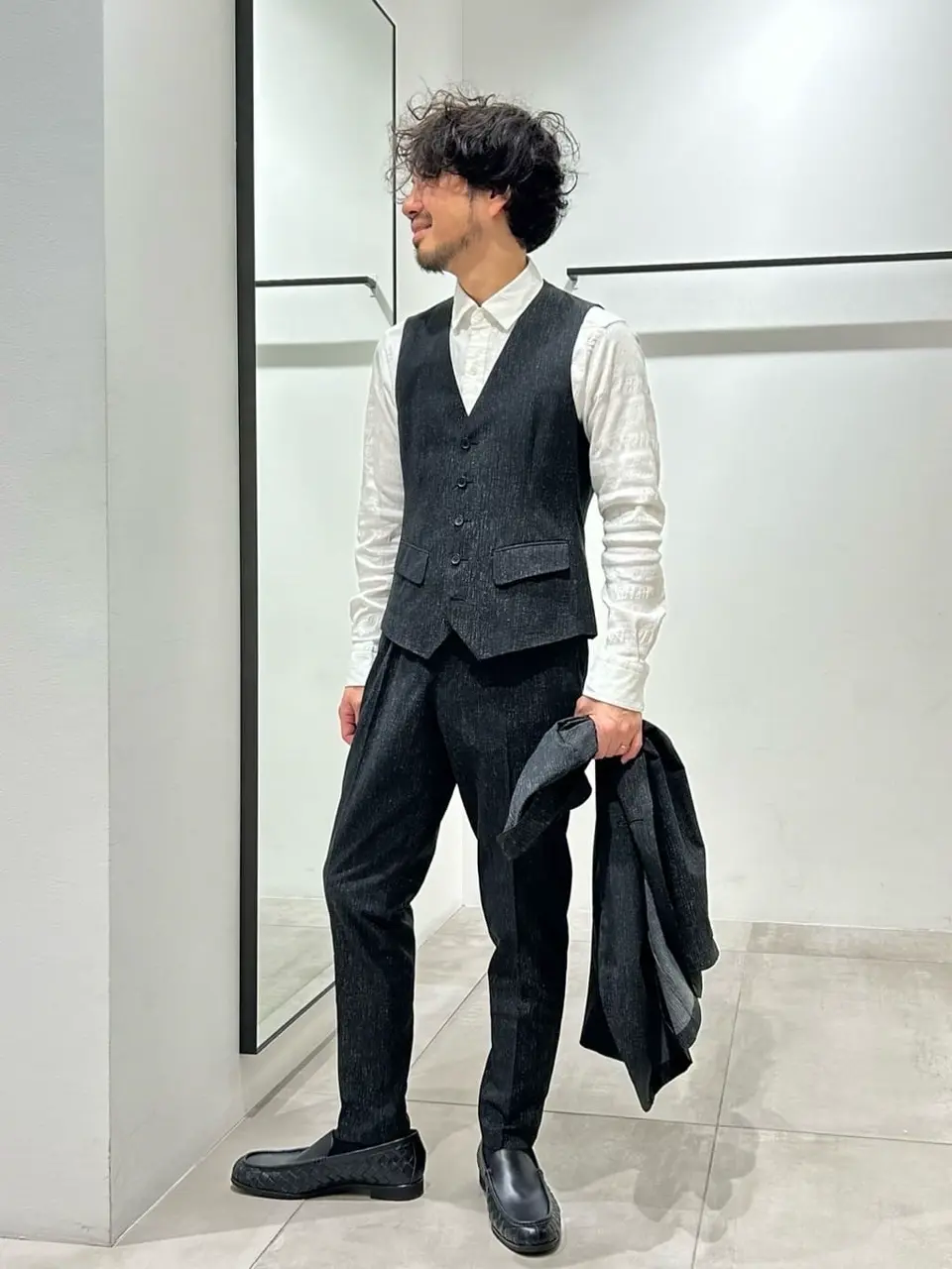 JOSEPH HOMME 中原 コーディネート画像