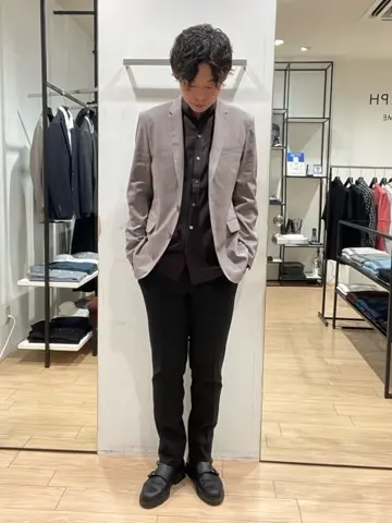JOSEPH HOMME 佐藤健人 コーディネート画像