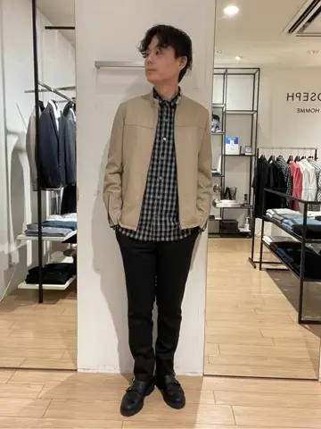 JOSEPH HOMME 佐藤健人 コーディネート画像