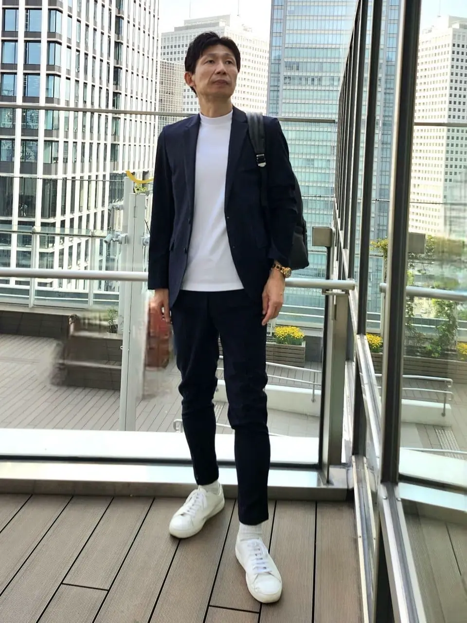 JOSEPH HOMME 泉 コーディネート画像